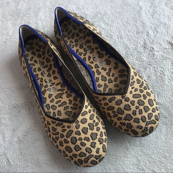 Rothy's Shoes - Rothy's The Flat Round Toe Shoe Spotted Leopard 12